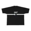 360 Tubular T-shirt Oversized “Black” 720501TNVD51070
