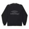 3B Football langærmet T-shirt med V-hals “Black Anthracite” 857085TTVQ61066