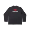 3B Sports Icon langærmet T-shirt, oversized “Black Red White” 720250TPVD71470