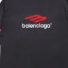 3B Sports Icon langærmet T-shirt, oversized “Black Red White” 720250TPVD71470