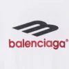 3B Sports Icon langærmet T-shirt, oversized “White Black Red” 720250TPVD79065