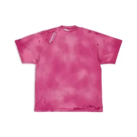 3B Sports Icon Repaired Oversized T-shirt »Dark Fucshia« 704056TMVA50556