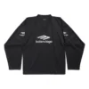 3B Sports Icon Ski langærmet T-shirt, Large Fit, “Black” 779988TPVQ51000