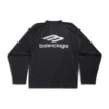 3B Sports Icon Ski langærmet T-shirt, Large Fit, “Black” 779988TPVQ51000