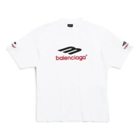 3b Sports Icon T-shirt “White Black Red” 764235TPVD79065