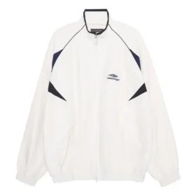 3B Sports Icon Tracksuit-jakke i medium pasform “Hvid” 746483TOO489000