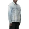3B Sports Vintage-denimjakke i Large-pasform “Light Blue” 704299TJW798469