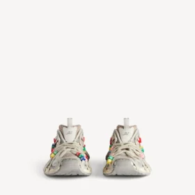 3XL Extreme Lace-Sneaker til kvinder i farven Eggshell/Multicolor