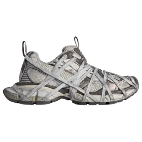 3XL Extreme Lace Sneakers “Brun, grå, beige, mesh og polyuretan” 778698W3XLL2097