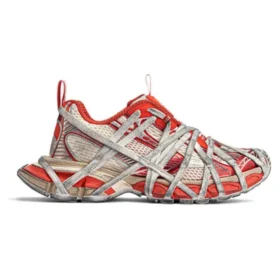 3XL Extreme Lace Sneakers “Orange Beige Mesh og Polyuretan” 778698W3XLL7597