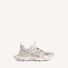 3XL Extreme Laces B-sneaker til kvinder i beige/brun/lilla