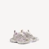 3XL Extreme Laces B-sneaker til kvinder i beige/brun/lilla
