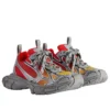 3XL Gradient Sneakers “Hvid Rød Orange” 734734W3XGM6711