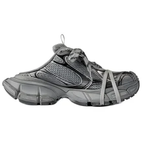 3XL Mules “Grey Mesh and Polyurethane” 742682W3XL11210