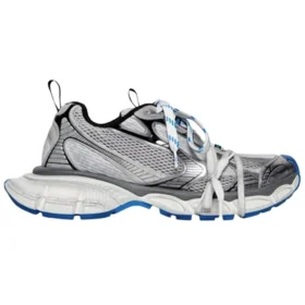 3XL Sneakers “Grå, hvid og blå mesh og polyuretan” 734734W3XL51214