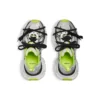 3XL Sneakers “Grå, sort, grøn, mesh og polyuretan” 734734W3XL69031