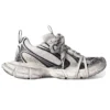 3XL Sneakers “Hvid og sort mesh og polyuretan” 734734W3XL49710