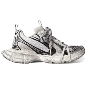 3XL Sneakers “Hvid og sort mesh og polyuretan” 734734W3XL49710
