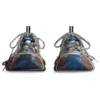 3XL Sneakers “Slidt grå, hvid og blå mesh og polyuretan” 734734W3XL71214