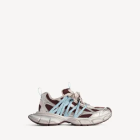 3XL-Sneakers til kvinder med snørebånd i brun/beige/blå 3XL-Sneakers til kvinder med snørebånd i brun/beige/blå