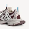 3XL-Sneakers til kvinder med snørebånd i brun/beige/blå 3XL-Sneakers til kvinder med snørebånd i brun/beige/blå