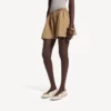A-formede boxershorts til kvinder i sandbeige