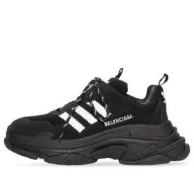 Adidas x Balenciaga Triple S Sneaker “Black White” 712821W2ZB21090