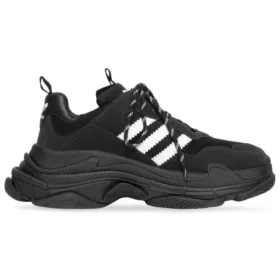 Adidas x Balenciaga Triple S Sneaker “Black White” 712821W2ZB21090