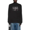 Ægte Balenciaga-sweatshirt med rund hals “Black” 652981TIVA21000