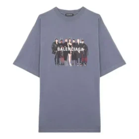 Ægte Balenciaga T-shirt “Grey” 620969TIV471404