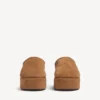Alaska Soft platform-mule til kvinder i brun/hvid