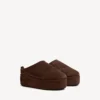 Alaska Soft platform-mule til kvinder i lys espresso Alaska Soft platform-mule til kvinder i lys espresso