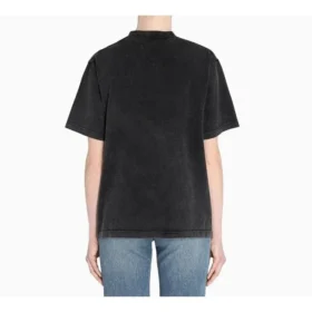 Alfabetlogo-print, kortærmet, unisex, grå 594599THV851140