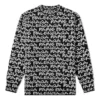 All Over Balenciaga Paris Intarsia-trøje “Black White” 599826T31701070