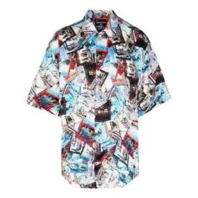 All Over Cities Minimal-T-shirt “Multicolor” 681813TML058470