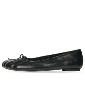 Anatomiske ballerinasko “Sort, skinnende, blødt fåreskind” 714260WBCW01000 Anatomiske ballerinasko “Sort, skinnende, blødt fåreskind” 714260WBCW01000