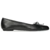 Anatomiske ballerinasko “Sort, skinnende, blødt fåreskind” 714260WBCW01000