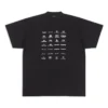 Archives Logos T-shirt, oversized “Black” 712398TNVQ71070