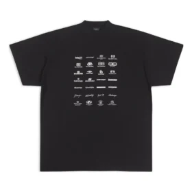 Archives Logos T-shirt, oversized “Black” 712398TNVQ71070