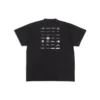 Archives Logos T-shirt, oversized “Black” 712398TNVQ71070