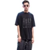 Archives Logos T-shirt, oversized “Black” 712398TNVQ71070