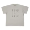 Archives Logos T-shirt, oversized “Light Grey” 712398TNVQ71342