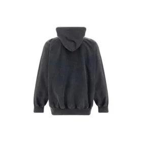 B Authentic Vintage Jersey Oversized-hættetrøje “Washed Black” 697879TMVB11000