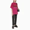 B Authentic Vintage Jersey Oversized T-shirt “Pink” 694576TMVA95566