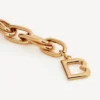B-led armbånd til kvinder i skinnende guld
