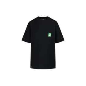 B Miljøvenlig grøn med alfabetlogo, kortærmet, sort 594599THV631000