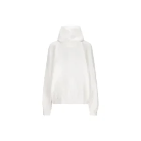 Back Flip Round Hættetrøje Oversized “White Black” 761458TPVG19040