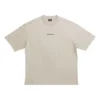 Back T-shirt, medium pasform “Beige” 612966TOVJ89763