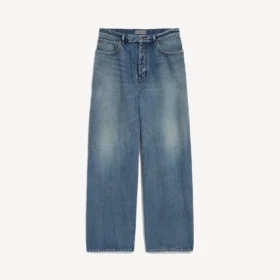 Baggy jeans til mænd i mørkeblå