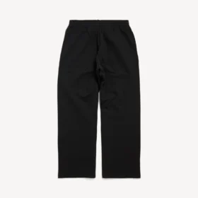 Baggy sweatpants til mænd i sort